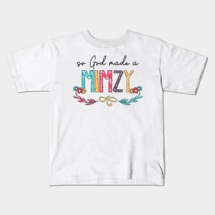 So God Made A Mimzy Happy Mother's Day Kids T-Shirt